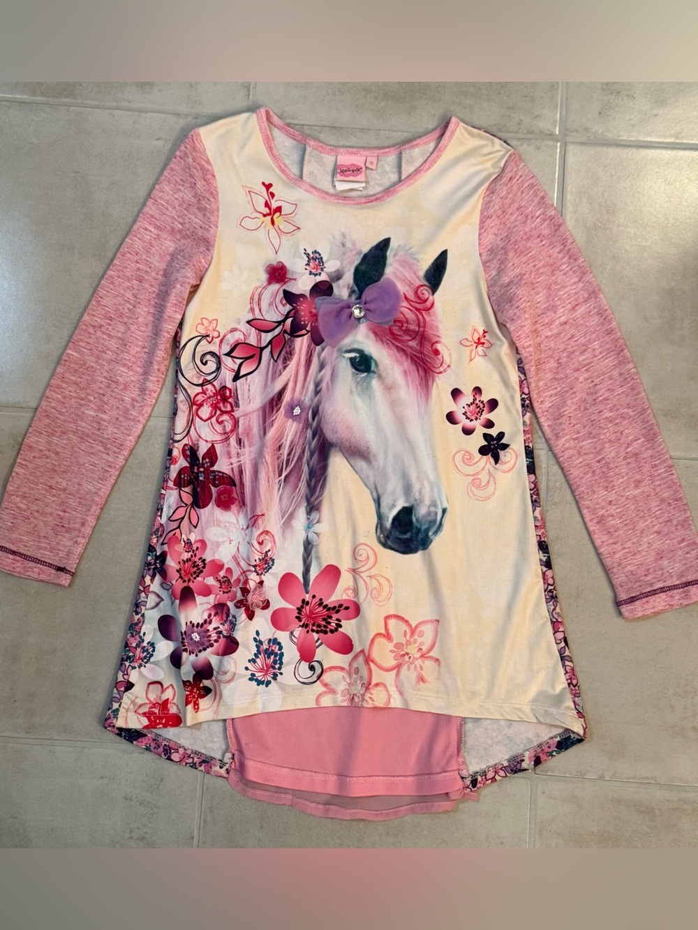 Lipstik Girls Horse Dress Sz 10